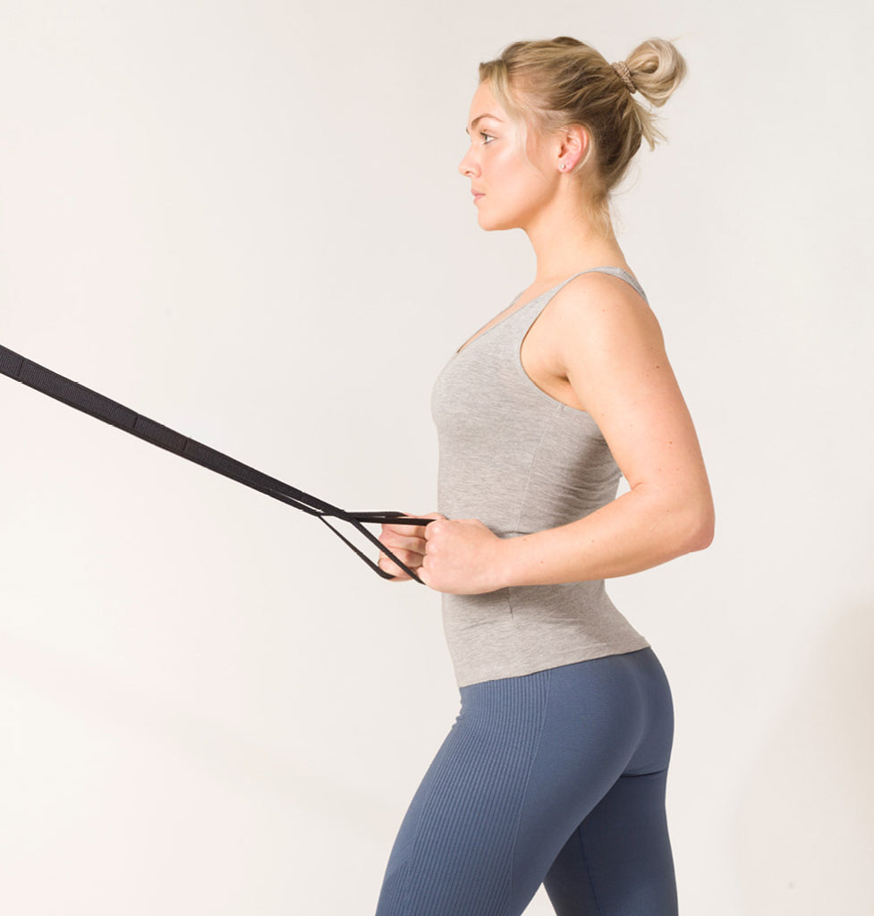 Workout band resistance training