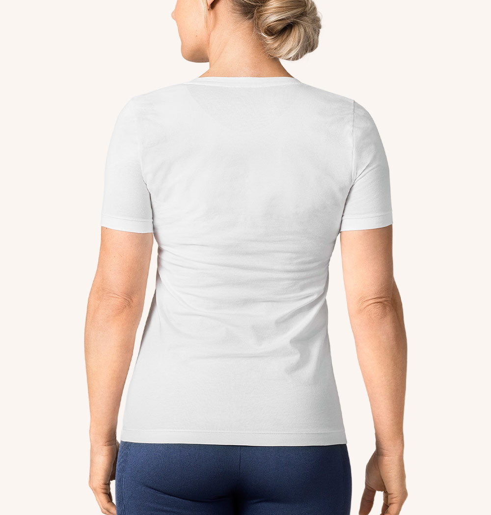Postural correction t-shirt - POSTURE SHIRT® - AlignMed® - women / XS / S